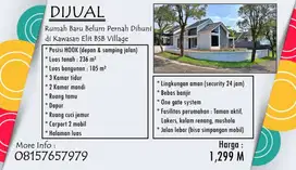 Dijual Cepat Rumah Luas 236 m² Posisi HOOK BSB Village Bisa KPR
