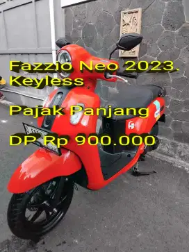 Fazzio Neo 2023 Keyless. Pajak Panjang. LikeNew. Mulus. Cash/Kredit/TT