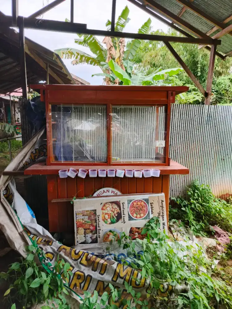 Jual cepat Gerobak warmindo/angkringan..