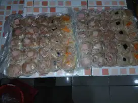 Dimsum ukuran medium 50 pack + free saus mentai