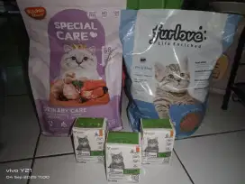 Makanan kucing baru