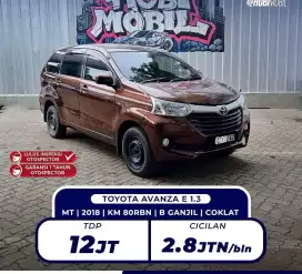 Avanza E 1.3 MT Thn 2018