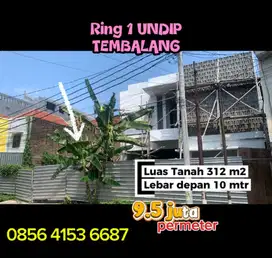 Tanah lingkungan kos di Ring 1 Tembalang