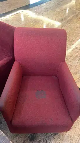 Sofa Merah Single