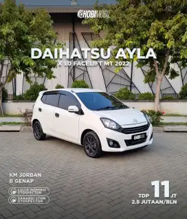 Ayla x 1.0 facelift mt