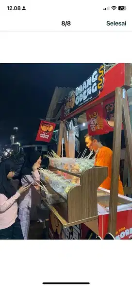 Gerobak Bekas Jualan/STAND SEBLAK PRASMANAN/GEROBAK BEKAS MURAH