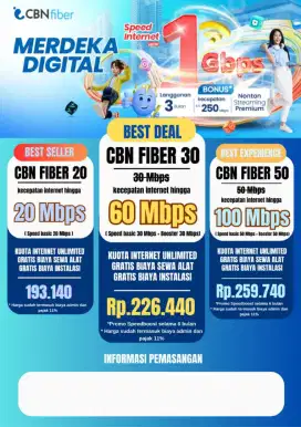Jasa Pasang Internet Wifi TV Cable Indihome CBN Indosat