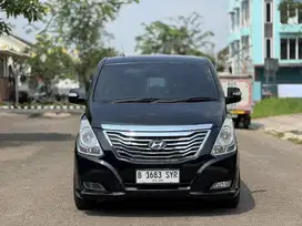 HYUNDAI H1 XG 2.5 CRDi AT DIESEL 2014 HITAM PAJAK PANJANG