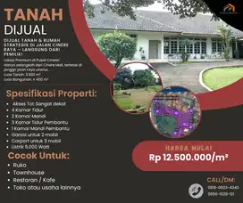 Dijual Tanah & Rumah Strategis di Jalan Cinere Raya