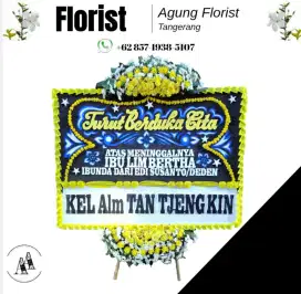 Karangan bunga papan