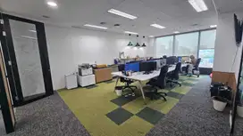 SEWA KANTOR DI JAKARTA PUSAT THAMRIN 419M2 FURNISHED 170K NEGO