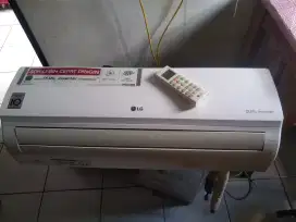 D jual ac LG dual inverter 1/2 pk r32 sudah sama pasang