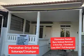 DISEWAKAN RUMAH YANG BARU SELESAI RENOVASI, SEPERTI RUMAH BARU