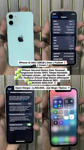 Iphone 12 Mini 128Gb All Operator