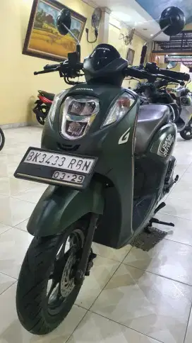 New Genio CBS ISS 2024 Cantik Spti Baru-Odomtr 5.000 KM-plaza motor