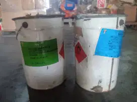2 DRUM CAIRAN KENTAL BERWARNA PUTIH CHEM-TECT