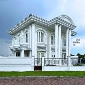 Rumah 2 Lantai Klasik Eropa Boulevard Green Orchid Suhat Malang