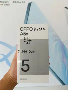 Oppo A5x 6/128 Garansi Resmi