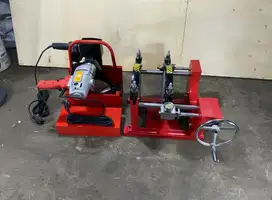 MESIN LAS PIPA HDPE MANUAL WELDING MACHINE SHDS 160 L 2 CLAMP
