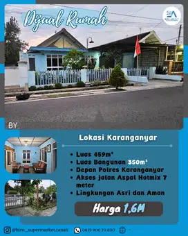 Rumah Tengah Kota Karanganyar