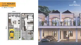 DIJUAL RUMAH MEWAH BUKIT NIRMALA 4.5x10 PIK 2 FREE PPN 5 MENIT KE TOL
