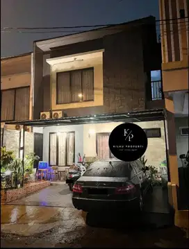 Dijual Rumah Full Furnish di Perumahan Mahkota Cimanggis, Depok.