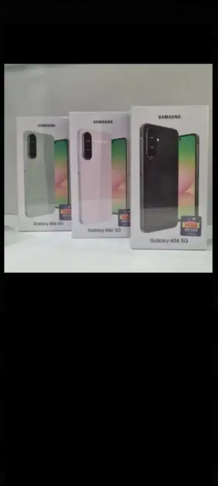 Samsung galaxy A56 ram 12gb 5G dan8/256 resmi