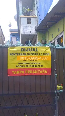 Kontrakan 10 Pintu + 1 Kios Strategis di Belakang Apartemen Rasuna Jak