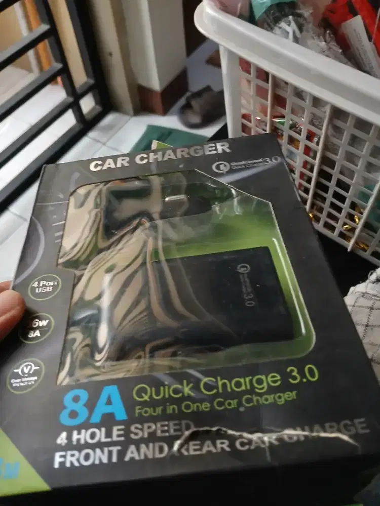 Car charger 4 port