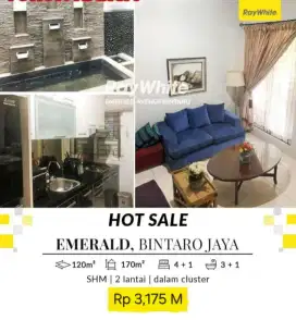 RUMAH SIAP HUNI DI EMERALD RESIDENCE BINTARO