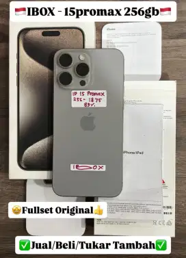 Iphone 15 Pro max 256GB, bisa cicilan