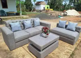 Sofa L minimalis murah