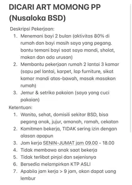 DICARI ART MOMONG PP (BSD)