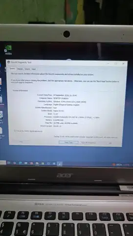 Acer V5+431 ram8 ssd 120