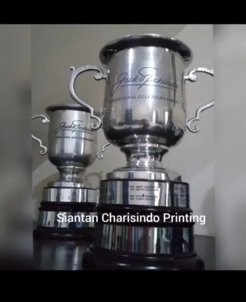 Trophy, Piala, Plakat dll bisa Custom