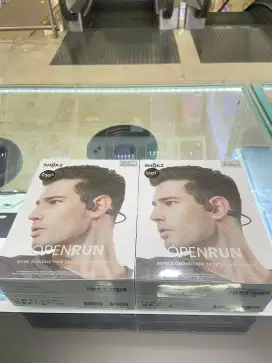 Shokz Openrun Aftershokz Open Run Wireless Black Garansi 2 thn