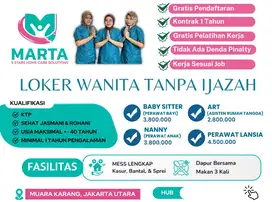 Lowongan Kerja ART, Babysitter, Perawat Anak, Perawat Lansia