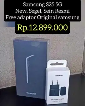 Rp.12,899
 PROMO ‼️
Samsung GALAXY S25 5G
BARU , SEGEL , RESMI SEIN