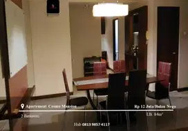 Disewakan Apartemen Cosmo Mansion Low Floor 2BR Full Furnished