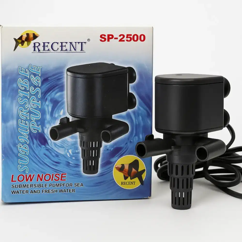 RECENT SP2500 -  Pompa - Celup - Akuarium - Hidroponik - Air Mancur