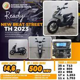 DP 500 CASH KREDIT HONDA BEAT STREET ESP TH 2023 UNIT MULUS BERGARANSI