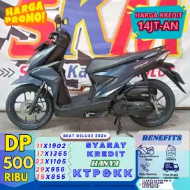 (Honda Beat Deluxe tahun 2024)proses 1 hari cash & kredit