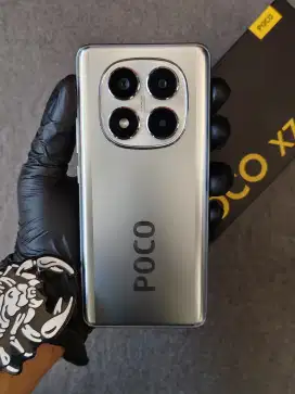 POCO X7 5G 8/256gb Silver Fullset Original Garansi