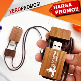 Flashdisk USB FDWD03 Kayu Tali Custom Logo