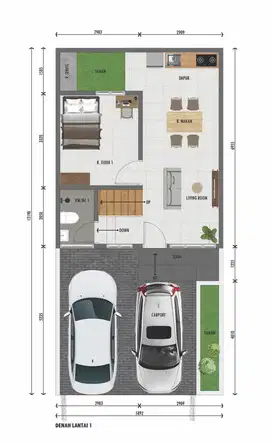 RUMAH BARU MINIMALIS JAPANDI NUSA LOKA BSD .HRB192.