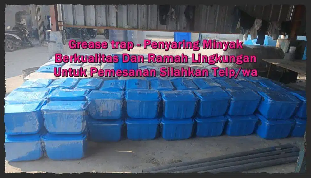 grease trap FIBERGLASS - GRESTREP BERKUALITAS