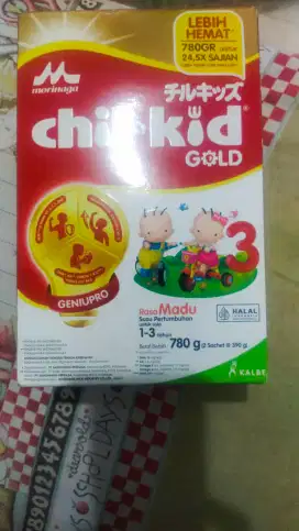 Susu chil kid 3 madu 780gr