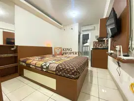 Langsung ke Mall! Studio 21m² Furnished Green Bay Pluit Lantai Rendah