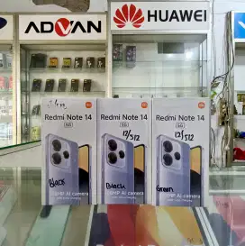 Redmi Note 14 5G (12/512) GB Baru 100% Original⁶