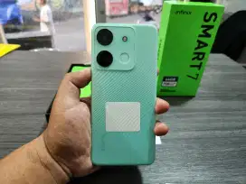 Infinix smart 7 4+3gb / 64gb mulus fullset